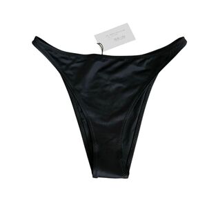 NEW Solid & Striped X ReDone The Harley Bottom in Black NWT Size Large